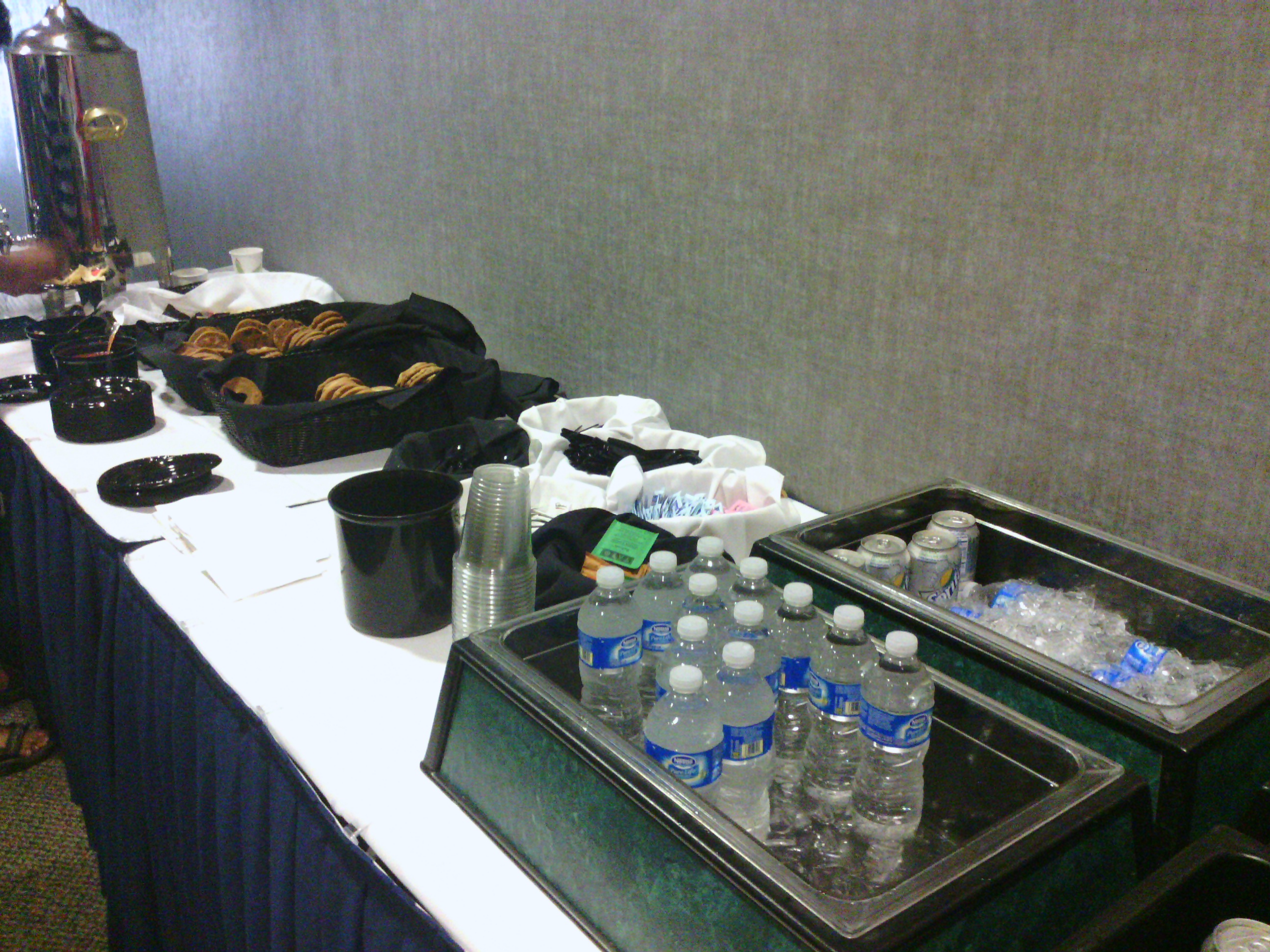 Picture of snack table