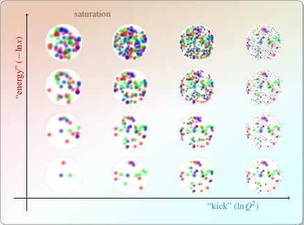 proton structure as a function of x and Q squared